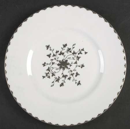 Vera Fleurs Accent Luncheon Salad Plate
