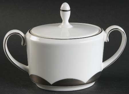 Vera Lotus Sugar Bowl & Lid