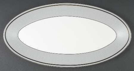 Jasper Conran Tulle 16" Oval Serving Platter