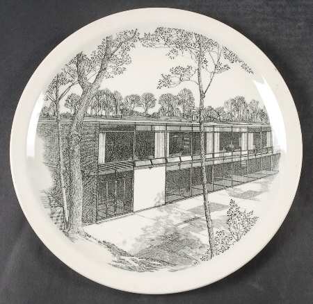 Brandeis University Dinner Plate