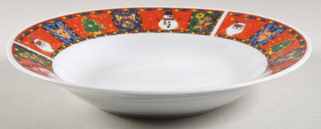 Happy Holidays Soup/Cereal Bowl