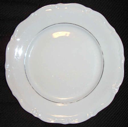 Silver Grail Dinner Plate