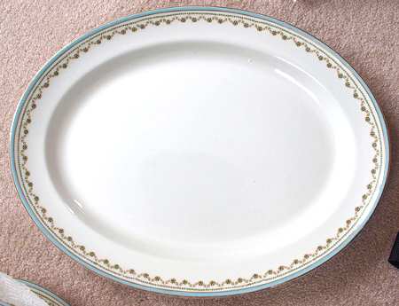 WOO164 11" Oval Serving Platter
