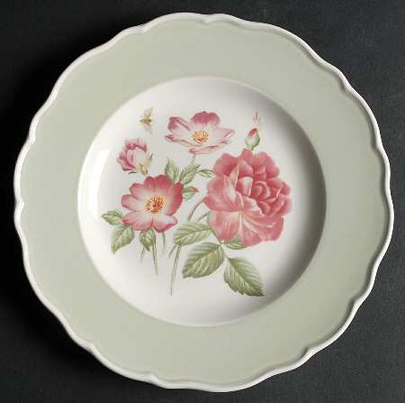 Martha's Garden Accent Salad Plate
