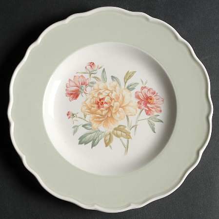 Martha's Garden Accent Salad Plate