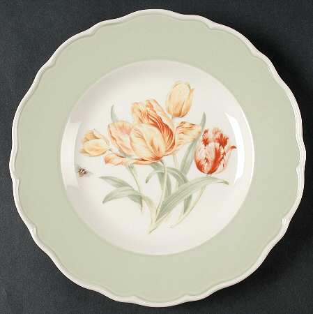Martha's Garden Accent Salad Plate