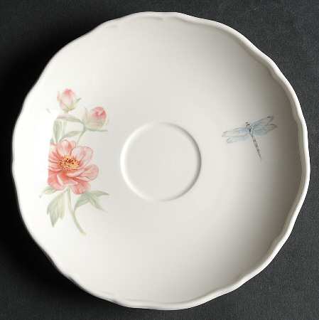 Martha's Garden Saucer for Flat Cup
