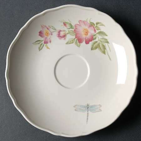 Martha's Garden Saucer for Flat Cup
