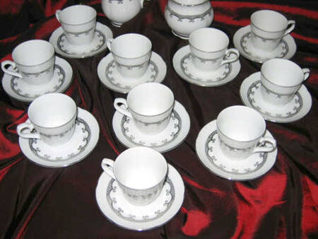 WIG1050 Flat Cup & Saucer Set
