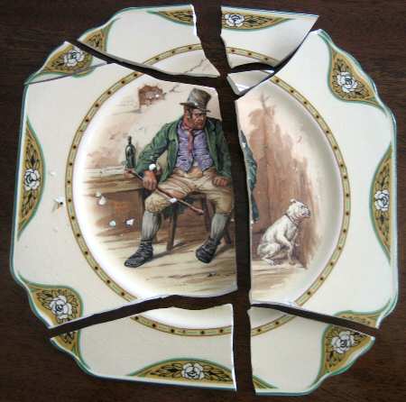 WW495 Square Luncheon Plate