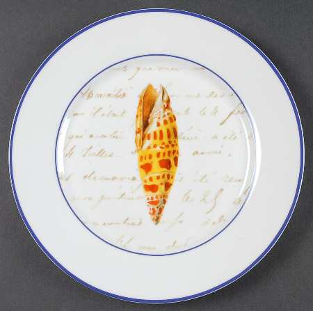 La Mer Shells Appetizer Plate
