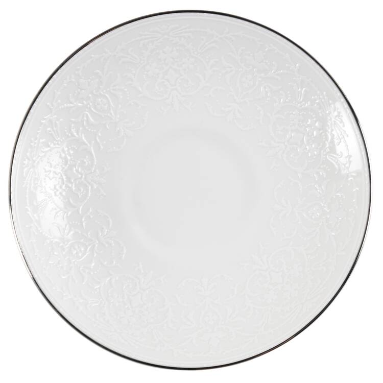 English Lace Saucer for Leigh Shape Footed Cup