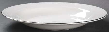 English Lace Large Rim Soup Bowl