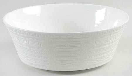 Intaglio 8" Round Serving Bowl
