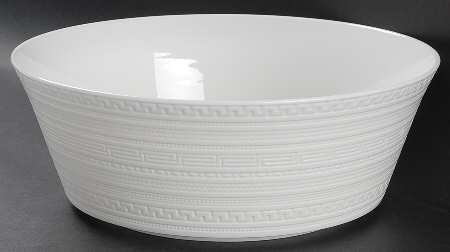 Intaglio 10" Round Serving Bowl