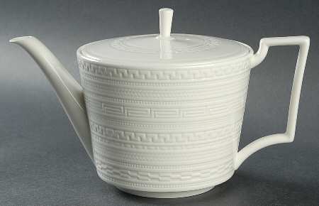Intaglio Teapot & Lid