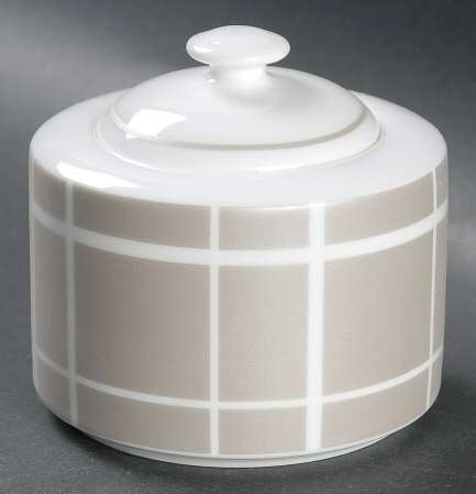 Crossroads Stone Sugar Bowl & Lid