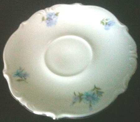 Tivoli (Scallop, Scroll Leaf Edge) Saucer
