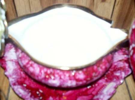 WAV73 Gravy Boat with Attached Underplate