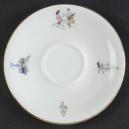 WIG1081 Saucer for Flat Demitasse Cup