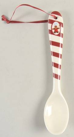 Gingerbread Chef Spoon-Teaspoon/Ceramic by Williams-Sonoma