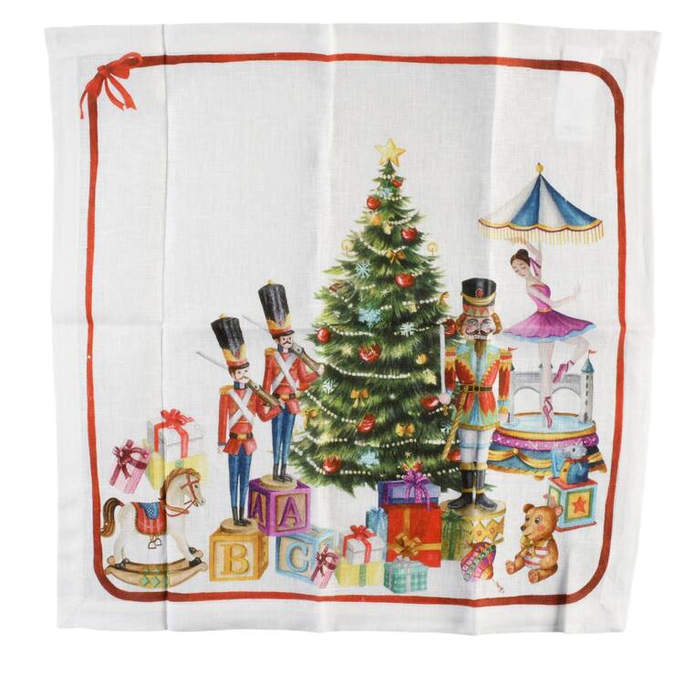 Nutcracker Linen Napkin