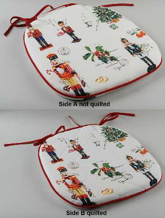 Nutcracker Chair Pad/Cushion