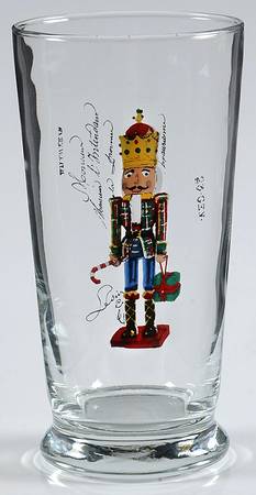 Nutcracker Glassware Highball