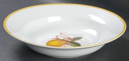 Lemon Botanical 10" Individual Pasta Bowl