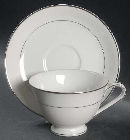 Dance Footed Cup & Saucer Set
