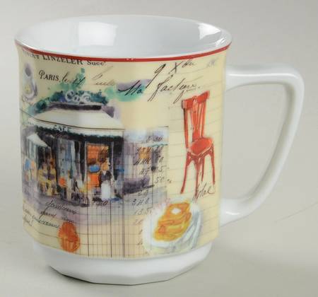 Paris Cafe Mug