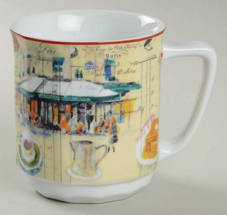Paris Cafe Mug