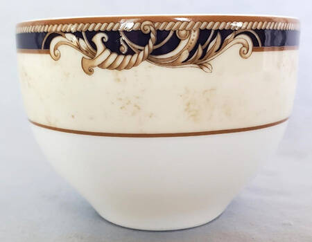 Cornucopia Blue (Hotelware) Cranberry Bowl