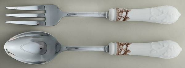 Turkey (2 Piece) Salad Set with Stainless Bowl