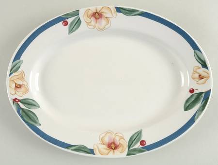 Savannah Grove 12" Oval Serving Platter