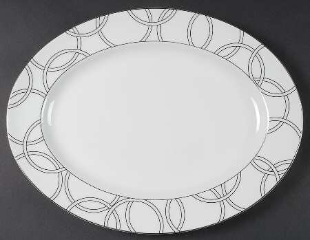 Halo 15" Oval Serving Platter