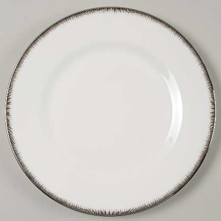Silver Aster Salad Plate