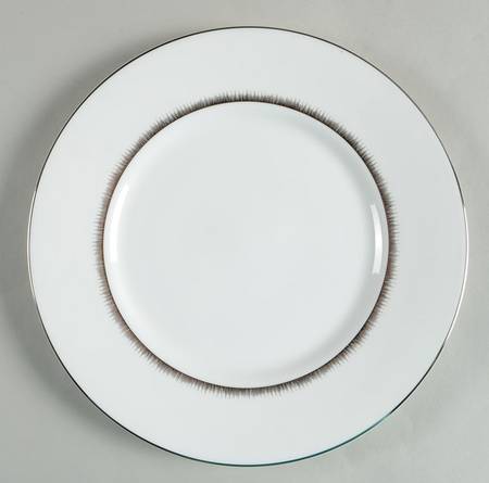 Silver Aster Accent Salad Plate