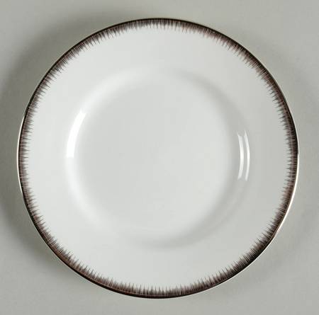 Silver Aster Bread & Butter Plate