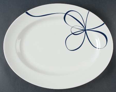 Glisse 15" Oval Serving Platter