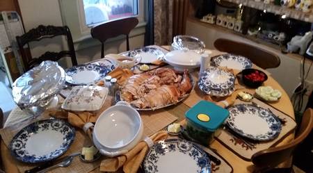 Raleigh Blue Dinner Plate