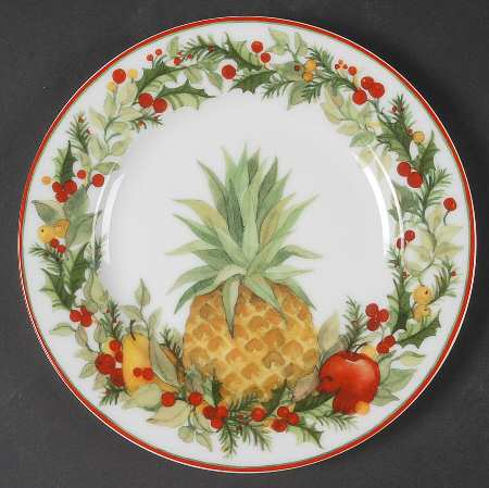 Holiday Jubilee Salad/Dessert Plate