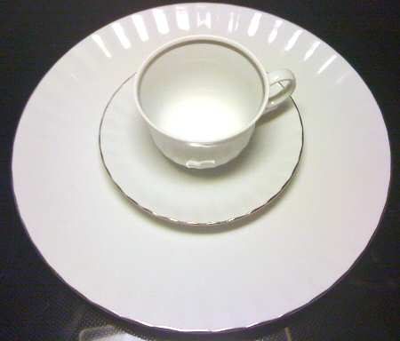 RXH43 Flat Cup & Saucer Set