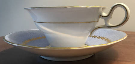 WBR2 Footed Cup & Saucer Set