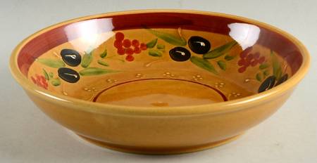 Olives 8" Individual Pasta Bowl
