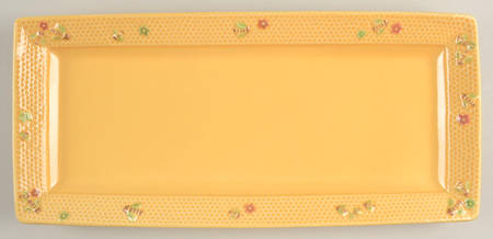 Honeybee 19" Rectangular Serving Platter