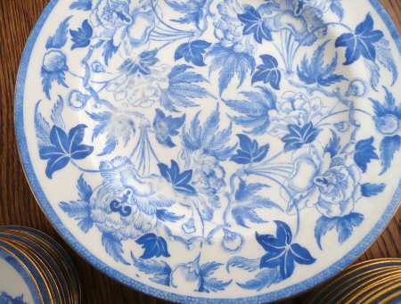 Peoney (Blue) by Wedgwood