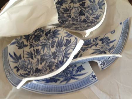 Peoney (Blue) Centerpiece