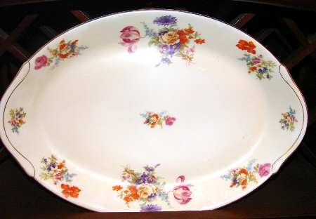 AB9304 15" Oval Serving Platter