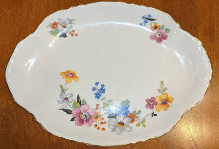 WAR201 11" Oval Serving Platter
